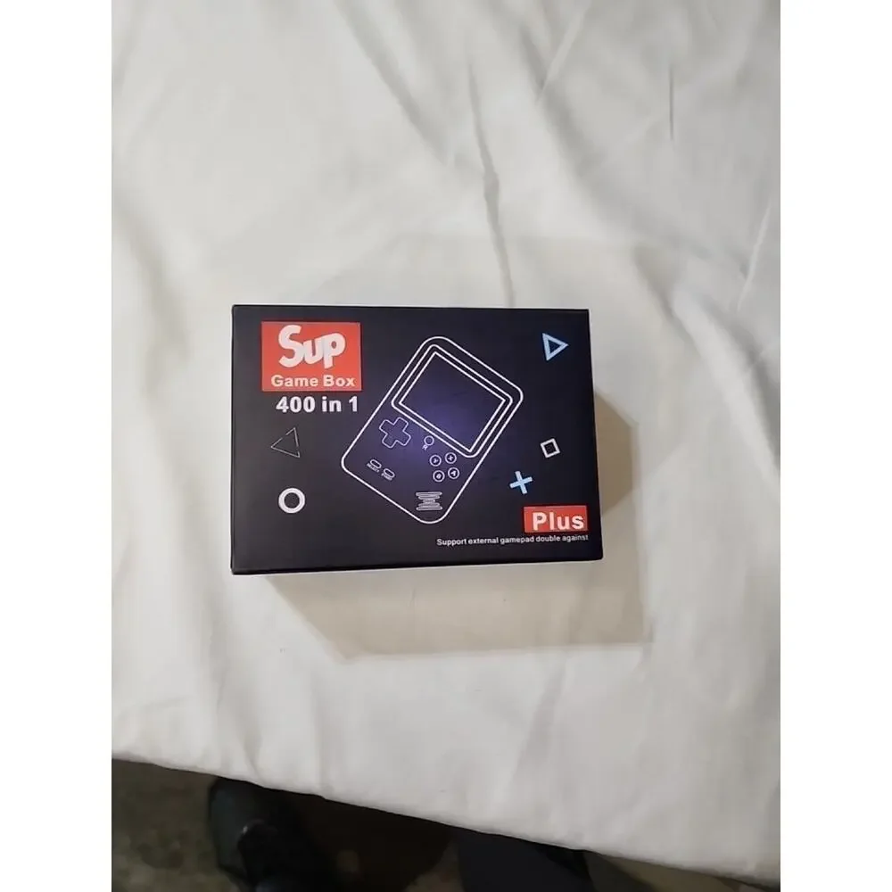 SUP Plus Game Box 400 in 1 Plus Handheld Gamepad New Red